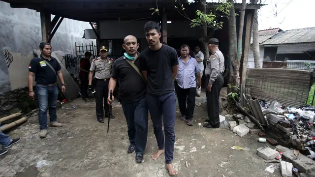 Penggerebekan Narkoba di Kampung Ambon, Polisi Bekuk Enam Tersangka