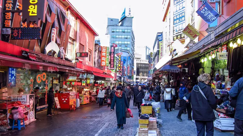 Namdaemun Market, Seoul, Korea Selatan. (Sumber Foto: theseoulguide.com)