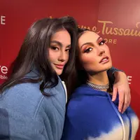 Patung Lilin Agnez Mo di Madame Tussauds Singapore. [@agnezmo]