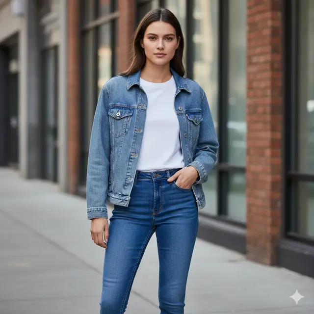 Contoh Atasan Padu Padan dengan Celana Jeans