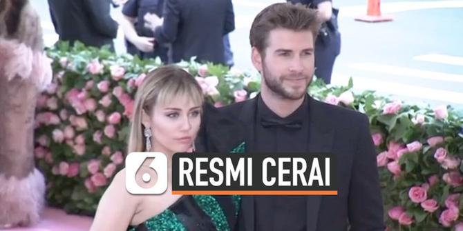 VIDEO: Miley Cyrus dan Liam Hemsworth Resmi Bercerai