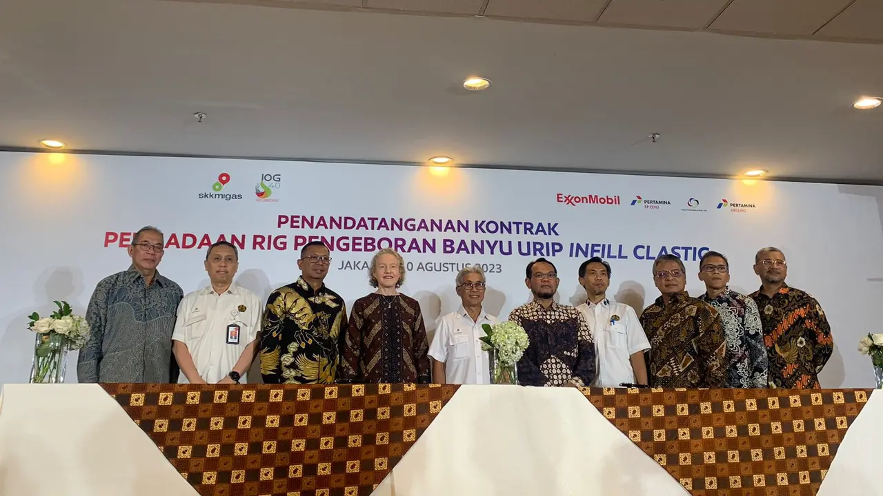 SKK Migas) bersama Kontraktor Kontrak Kerja Sama (KKKS) ExxonMobil Cepu Ltd terus menjaga kinerja produksi blok Banyu Urip yang hingga Juni 2023.