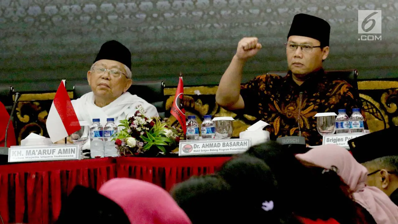Cegah Radikalisme dan Intoleransi, PDIP Hadirkan Ketua MUI