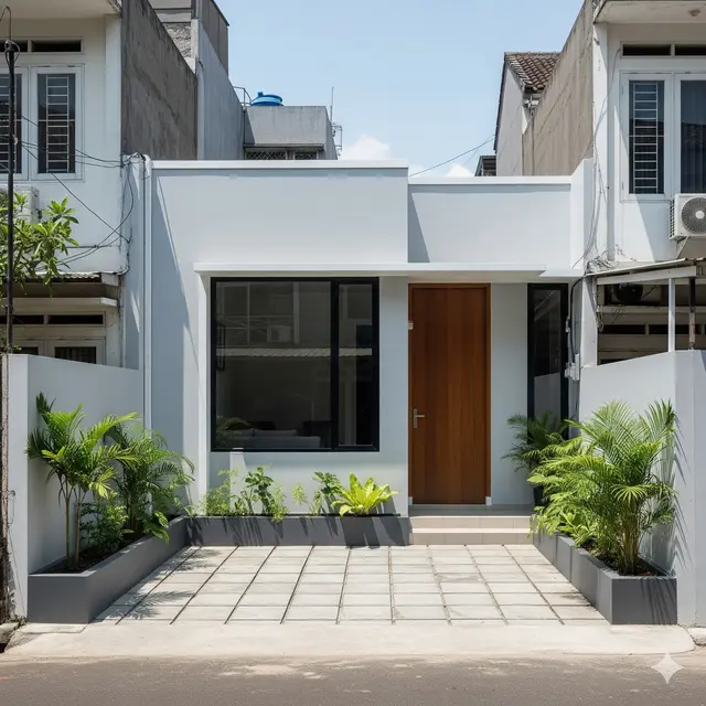 Inspirasi Rumah Ukuran 7x7 Sederhana
