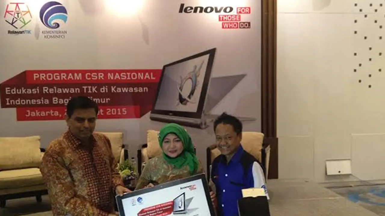 Lenovo dan Relawan TIK Usung Program Edukasi `Insan Cakap`