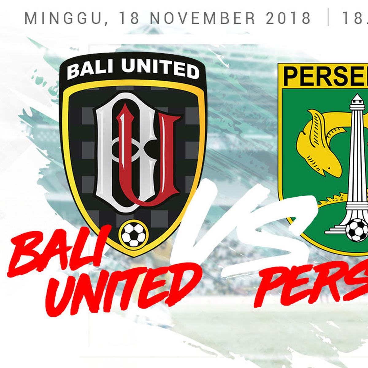 Vs bali persebaya united Bali United