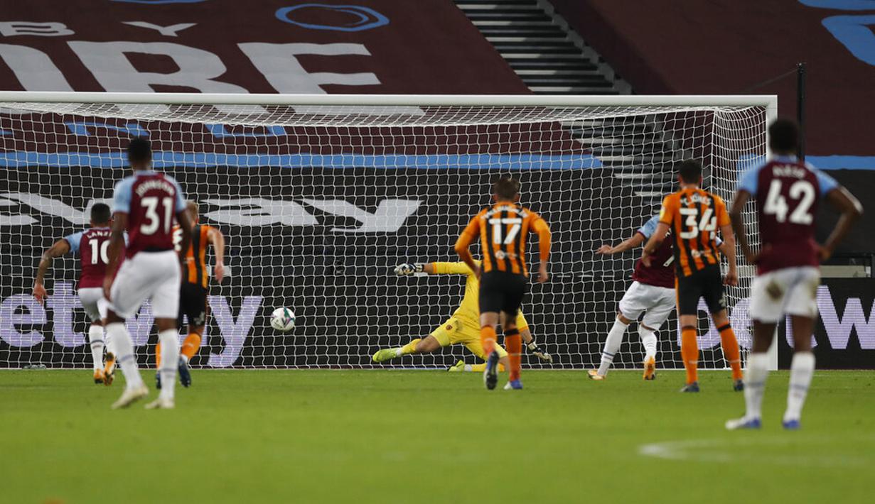 Foto West Ham United Bantai Hull City 5 1 Bola Liputan6 Com