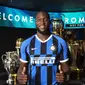 Inter Milan resmi mengumumkan pembelian Romelu Lukaku dari Manchester United. Doc: Inter Milan