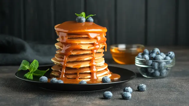 Salted Caramel Pancake