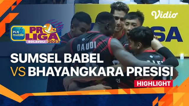 Berita Video, Highlights PLN Mobile 2023 antara Jakarta Bhayangkara Presisi Vs Palembang Bank Sumsel Babel pada Jumat (10/2/2023)