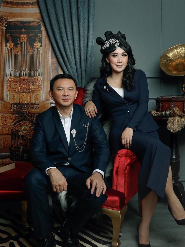 FOTO: Sepuluh Bulan Menikah, Ahok dan Puput Nastiti Pamerkan Foto Pernikahan