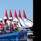 Presiden Joko Widodo (Jokowi) meresmikan terminal Kijing Pelabuhan Pontianak di Kabupaten Mempawah, Kalimantan Barat. (dok: Tira)