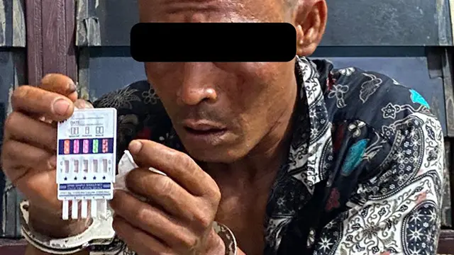 Pelaku pengancaman terhadap polisi ternyata positif narkoba