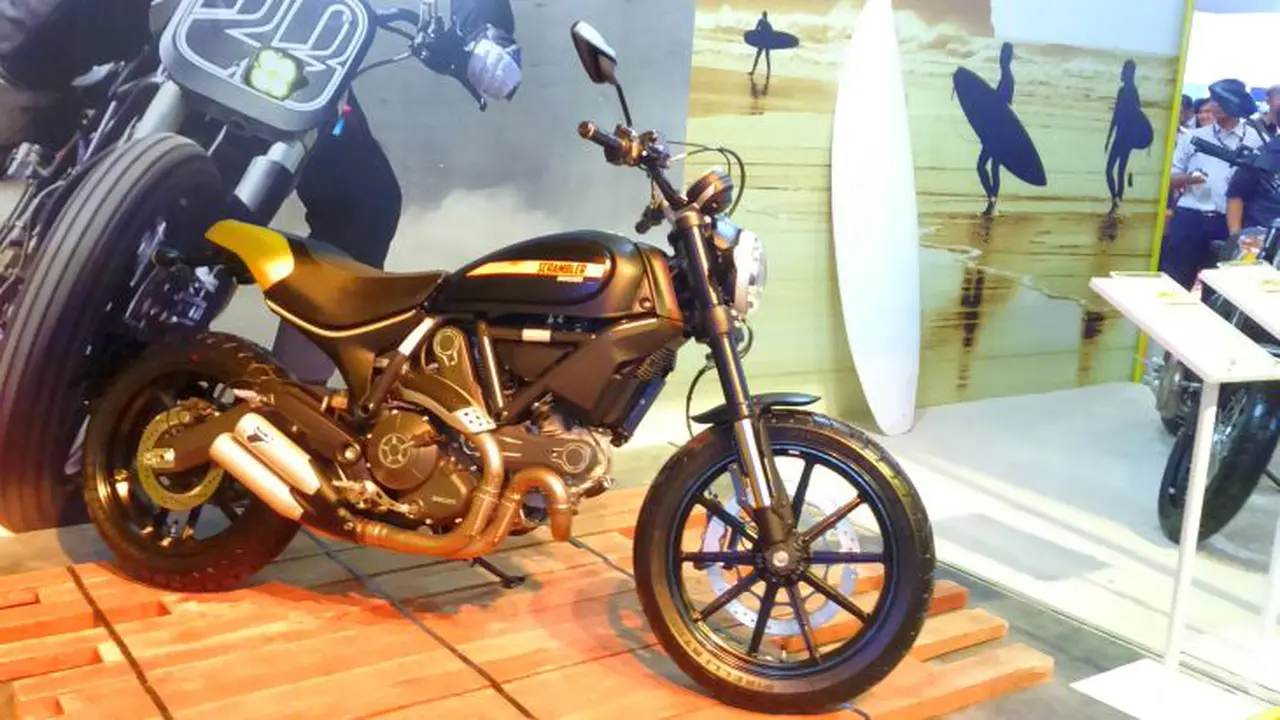 Garansindo Perkenalkan Keluarga Ducati Scrambler di IIMS