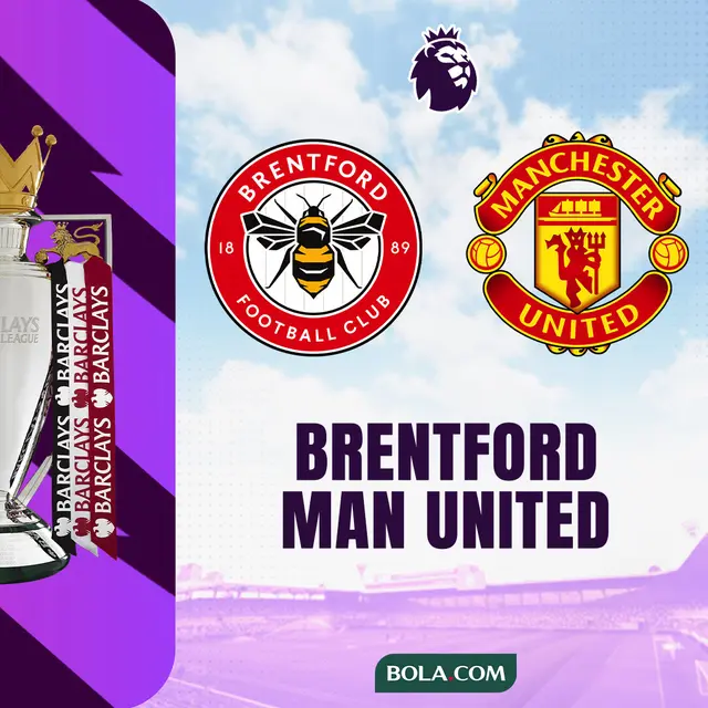 Liga Inggris - Brentford Vs MU