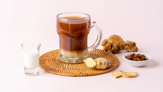 bandrek wedang jahe susu