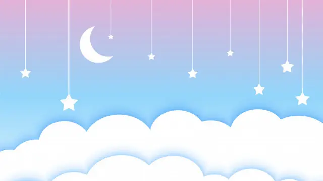 Ilustrasi ucapan selamat malam, bahasa Inggris