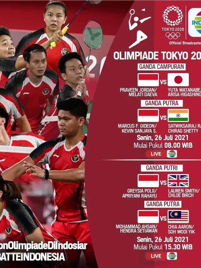 Bulu Tangkis - Olimpiade Tokyo 2020