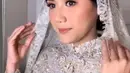 Calon istri Kaesang Pangarep ini pun tampil menawan dalam balutan busana muslim. Makeup yang digunakan pun terlihat flawless. (Liputan6.com/IG/@hepidavid)