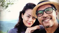 Ridho Slank dan istri (Sumber: Instagram/seroja_hafiedz)