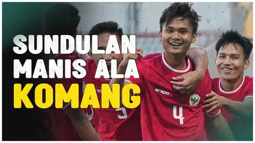 VIDEO: Momen Gol Komang Teguh Bawa Timnas Indonesia U-23 Bungkam Timnas Australia U-23 di Piala Asia U-23
