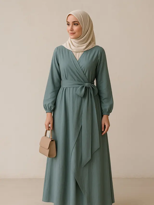 Model Gamis yang Cocok untuk Acara Aqiqah