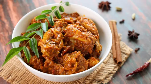 ayam kare andaliman rendang
