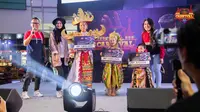 Para pemenang kontes baju adat pada penyelenggaraan Mobile Legends Bang Bang (MLBB) Carnival 2019 seri Tangerang.  (FOTO / MLBB)