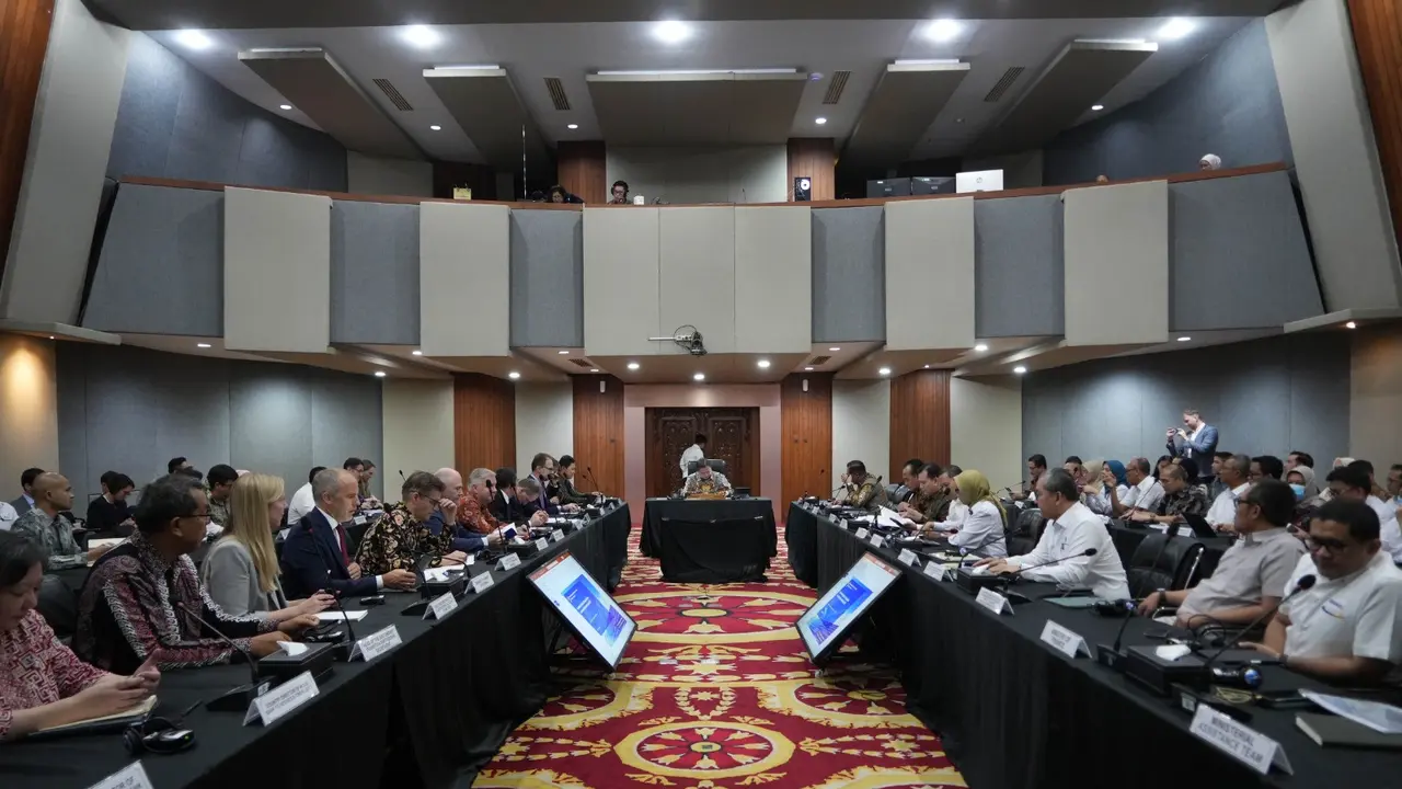 Rapat Koordinasi kemitraan Just Energy Transition Partnership (JETP)