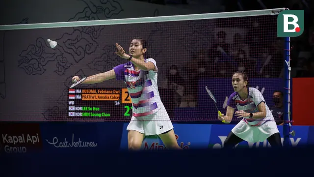 Foto: Mendung di Istora, 6 Wakil Indonesia Terhenti di Babak 16 Besar Indonesia Open 2022 termasuk Marcus Gideon/ Kevin Sanjaya