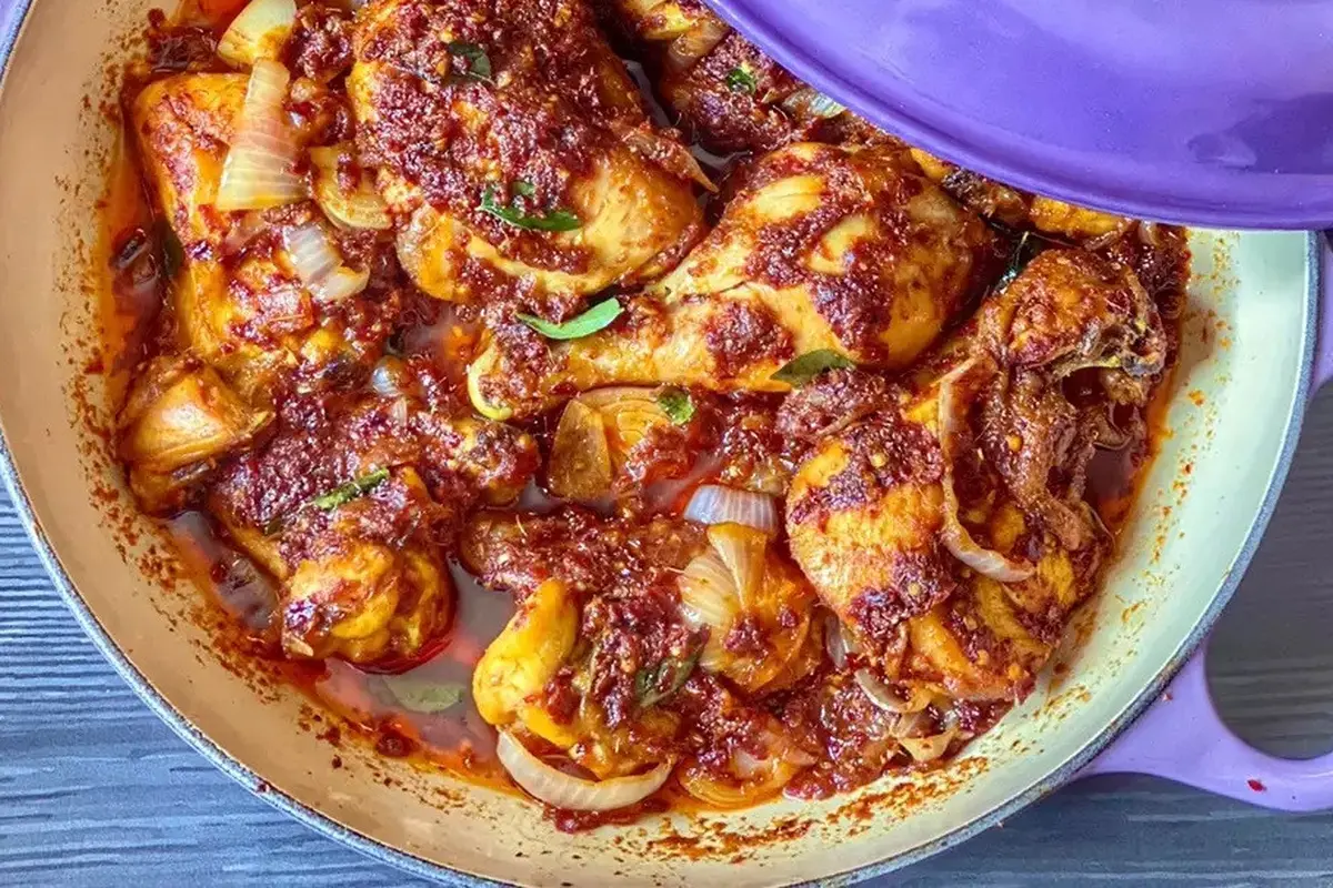 Resep ayam masak merah Kenduri. (dok. Cookpad @shynnsamsuddin)