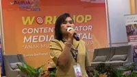 Workshop Content Creator Media Digital "Anak Muda Bicara Otsus". (Foto: Dok.)