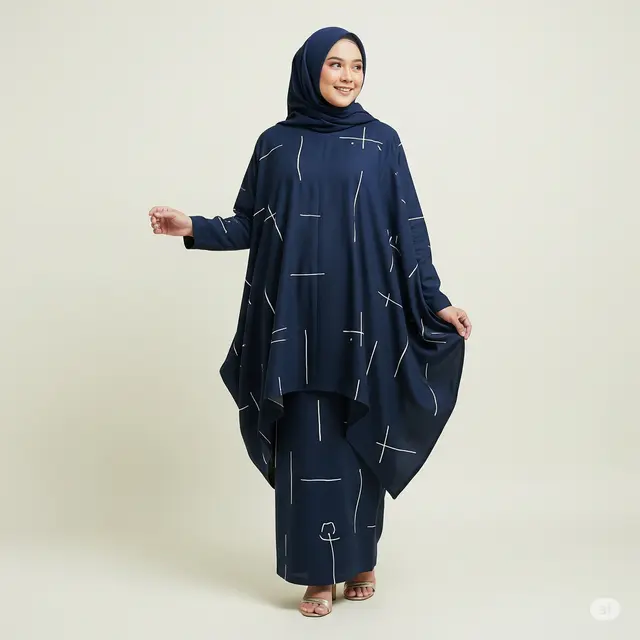 15 Model Gamis Batik Elegan dan Mewah untuk Tampilan Menawan