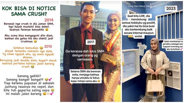 Berawal dari Pengagum Rahasia, Cinta Wanita Ini Terbalas dan Akhirnya Menikah