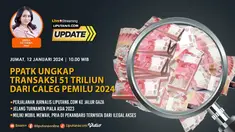 Pusat Pelaporan dan Analisis Transaksi Keuangan (PPATK) menelusuri triliunan dana jadi transaksi mencurigakan menjelang pemilihan umum (Pemilu) 2024. Temuannya, akumulasi dari transaksi yang dilakukan 100 calon legislatif (caleg) mencapai Rp 51 trili...
