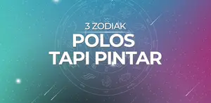 3 Zodiak Polos Tapi Pintar