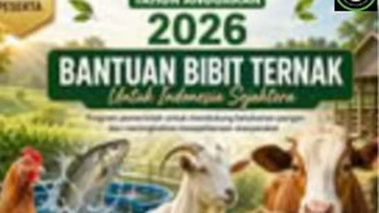 Cek Fakta Liputan6.com menemukan klaim foto program pemerintah 2026 bantuan bibit ternak