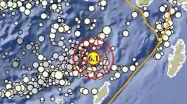 Gempa Magnitudo 6,1 Guncang Maluku Tenggara