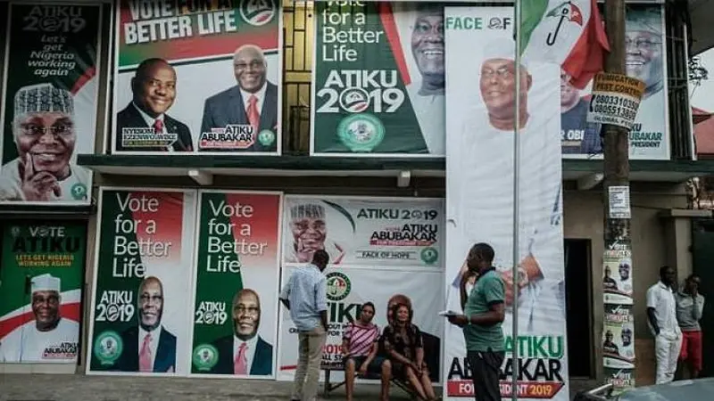 Suasana kampanye pemilu presiden Nigeria (AFP Photo)