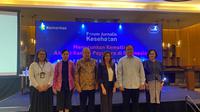 acara Forum Jurnalis Kesehatan “Menurunkan Beban dan Angka Kematian Akibat Kanker Payudara: Strategi, Aksi Kolaborasi” pada Senin, 29 September 2025.