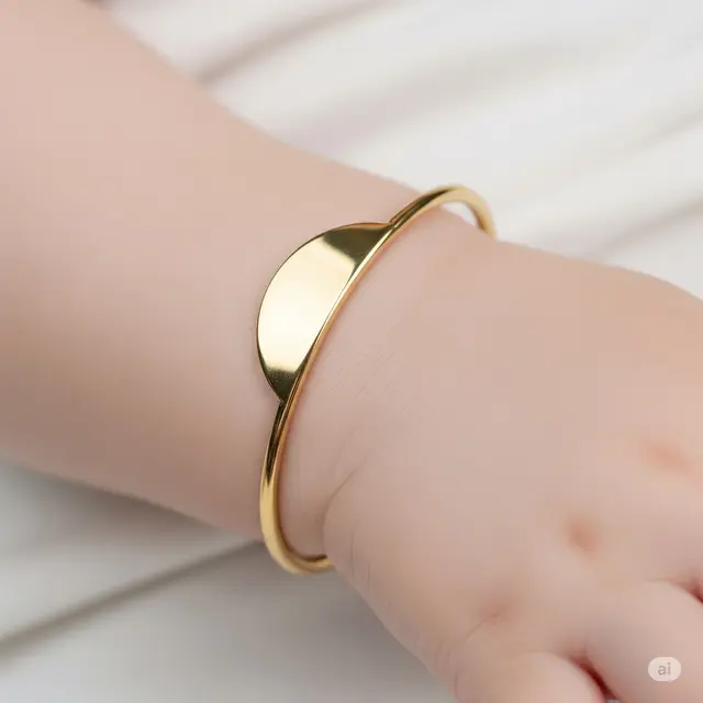 Gelang Cuff Desain Terbuka