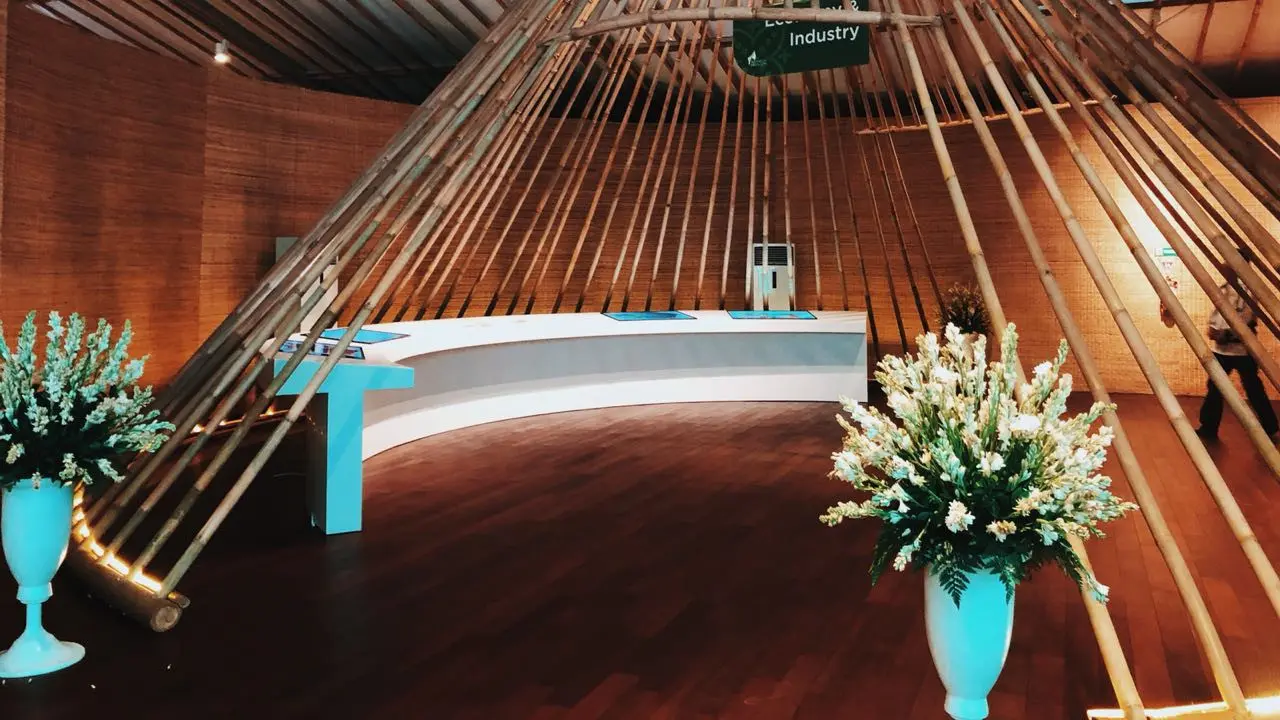 Penampakan Indonesia Pavilion di Bali