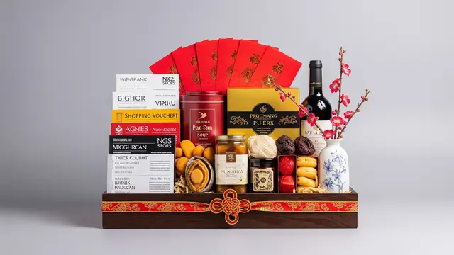 Hampers Imlek Voucher Belanja atau Pengalaman