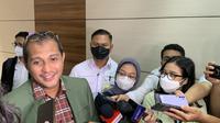 Wakil Menteri Hukum dan Hak Asasi Manusia (Wamenkumham) Edward Omar Sharif Hiariej. (Liputan6.com/Delvira Hutabarat)