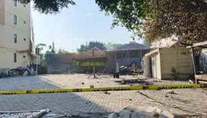 Menengok Jejak Sisa Bentrok di Menteng