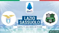 Serie A - Lazio Vs Sassuolo (Bola.com/Adreanus Titus)