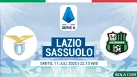 Link Live Streaming Lazio Vs Sassuolo