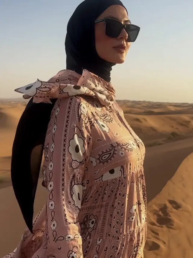 Paula Verhoeven Liburan di Dubai tanpa Baim Wong. [@paula_verhoeven]