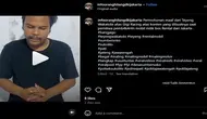 Selebgram asal Pati, Jawa Tengah, Teyeng Wakatobi menyampaikan permintaan maaf buntut video viral di lokasi pengeroyokan bos rental mobil di Desa Sukolilo, Pati, Jawa Tengah. (Instagram&nbsp;@infooranghilangdkijakarta)