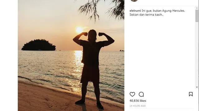 El Rumi (Foto: Instagram)